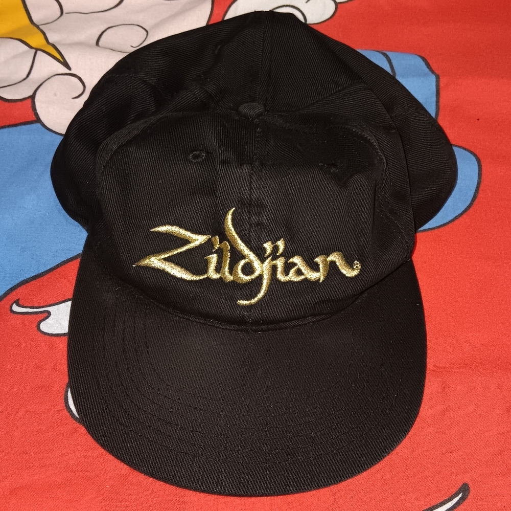 80s Zildjian Drums Vintage Snapback Hat Cap Rock Metal Punk Jazz Blues Soul